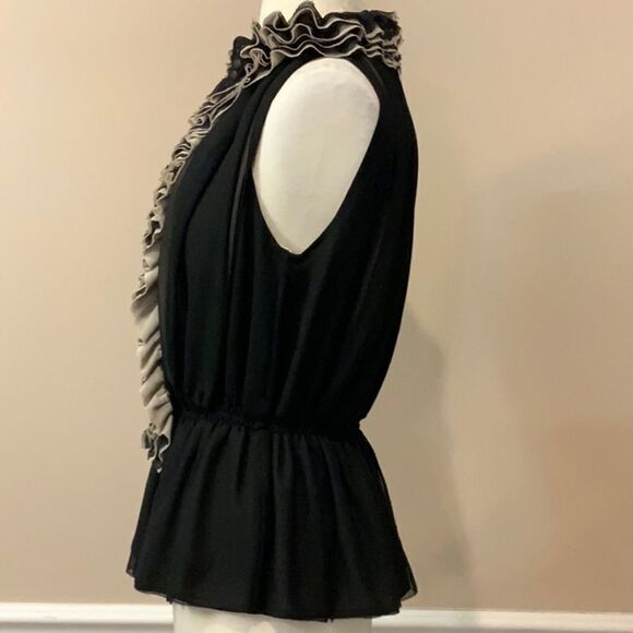 NWT Robert Rodriguez Neiman Marcus ruffled Top XS - Picture 8 of 13